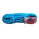 Blue 12 Strand Synthetic Winch Rope Longer Working Life Extremely Light