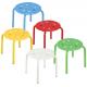 Colored Classroom Stackable Kitchen Stools For Kids Students Metal Leg Bar Stools