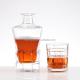 Industrial Beverage 500ml Transparent Whiskey Glass Bottle with Custom Design