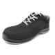 Black Non Slip Work Shoes Water Resistant Mens Formal Safety Shoes Outdoor Application