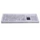 Stainless Steel Wireless Keyboard Mouse Combo , Heavy Duty Computer Keyboard Mouse