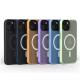 Iphone 14 Case With Frosted Magnetic Ring Metal Button Dustproof Shockproof Function