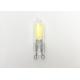 600lm looped pin short length 2700k 6W G9 Led Bulb