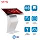 Information Interactive Kiosk Floor Stand 4K Full HD Indoor Advertising Digital Touch Screen Self Service Kiosk