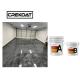 Glass Like Metallic Epoxy Basement Floor Paint Non Toxic Viscous