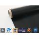 Black Fire Resistant PTFE Coated Fiberglass Fabric 0.25mm 520 g / m2