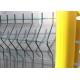 Outdoor PVC Coated 3D Wire Mesh Fence Welded Garden Panels