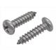 18-8 Stainless Steel Phillips Drive Oval Head Self-Tapping Screws Round Head Pointed Screws