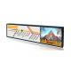 Railway Commercial LCD Display , 38 Inch Ultra Wide Stretched Bar LCD Advertising Player