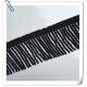 2017 Factory Direct Hot Sales New Style Black Color Polyester Bullion Tassel Trims fringe For Curtain
