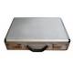 Hard Sided Aluminum Briefcase Tool Box 13 Inch For Laptop Carrying