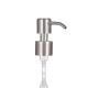 Shiny Sliver Aluminum 28/410 Lotion Pump for PP Bottles Durable and Stylish Design