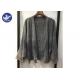 Lightweight Lady Pointell Bat Sleeves Cardigan / Womens Knit Sweater Gray Color