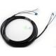 CPRI Outdoor Duplex Fiber Patch Cable Anti - UV