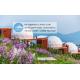 Factory Price Waterproof Half Five Star Resort 8 M Glamping Hotel Dome Tent Luxury