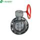 Materials Flange Connection Handle Lever Gear Butterfly Valve for DIN ANSI JIS Standard