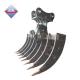 NM360 Land Clearing 1.3mn Excavator Rake Attachment Excavator Landscape Rake