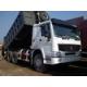 Tipper truck 371hp RHD or LHD WD615 engine white color Standard type and good quality