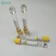 Yellow Cap Gel Clot Activator Tube 16*100mm Blood Collection Vacutainer
