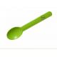 Pla Biodegradable Plastic Ice Cream Spoons With Logo , Ice Cream Serving Spoon