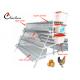 Automatic Chicken Layer Battery Cage , Q235 Steel Modern Chicken Cages