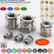 Nickel-plated Brass IP68 Watertight G Thread Cable Gland with Traction Relief (Pull Relief) for Machines