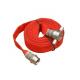 Rubber Firefighting Hose Carton Package Red Color Hose 2inch