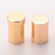 Gold Electroplated Scented perfume bottle caps Lids