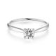 18k Gold Lab Grown Diamond Ring 0.3ct+D VS1  White Lab-Grown Diamond Ring NGTC Certified Round Synthetic Diamond ring