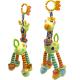 CE 37*12cm Plush Rattles Baby Toys For 3 6 9 12 Months