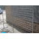 Retractable 6ft Crowd Barrier Fencing 6 Ft Welded Wire Fencing