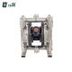 3/4 Air Operated Diaphragm Pump Stainless Steel 15gpm 100psi For Base Solvent