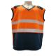 100% Cotton 350gsm FR Fleece Hi Vis Workwear CAT2 Orange Hi Vis T Shirt