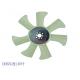 Excavator spare parts 7 blade 8 holes DH55 fan blade cooling fan