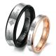 Tagor Jewelry Super Fashion 316L Stainless Steel couple Ring TYGR136