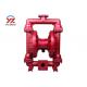 11/2Inch Pneumatic Diaphragm Pump For Chemical Sewage Customized Color