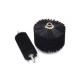 Spiral Round Cylindrical Dust Cleaner Brush , Industrial Roller Brushes