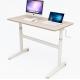 Home Office Custom White Wooden Manual Desk Lift Up Coffee Table with Hand Crank