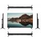 Multimedia 75 Inch Mini LED 4K TV Frameless Border With Plastic Housing