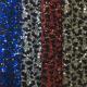 Fashionable Stretch Sequin Fabric 150gsm Shiny Color Customizable Color