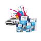 CAS 79-10-7 Bright Blue 2K Spray Paint SGS Automotive Top Coat Paint