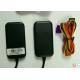 Black Small auto gps tracker device for motorcycle With Mileage statistics