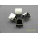 1x1 90 degree right angle tab up RJ45 socket ethernet connector without transformer