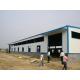 Wide Span Steel Structure Warehouse Painted Galvanized Surface Treatment
