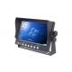 Vga Input 7inch BUS Camera System TFT Panel Monitor With Sun Shield Dash Board