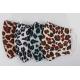 Fashion woven Leopard fabric cotton Face Mask,winter face mask,against Dust mask