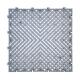 PVC Vented Garage Floor Tiles 400*400*20mm PP Interlocking Tiles