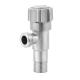 OEM SS201 Brushed Angle Valve Shut Off Angle Stop For Toilets Sink