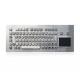 Ruggedized Stainless Steel Explosion Proof Keyboard For Kiosk  PS2 Or USB