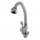 360 Degree Rotating Kitchen Faucet with Zinc-Alloy Construction and Chrome Finish